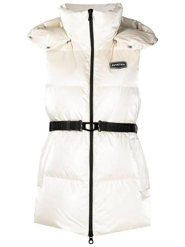 Women s Duck Down Padded Vest Aloro Belted Heavy VDDV95236 CRS - DUVETICA - BALAAN 2