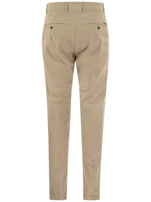 Stretch cotton gabardine chino trousers - PESERICO - BALAAN 2