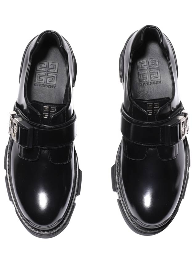 Terra Buckle Leather Derby Black - GIVENCHY - BALAAN 7