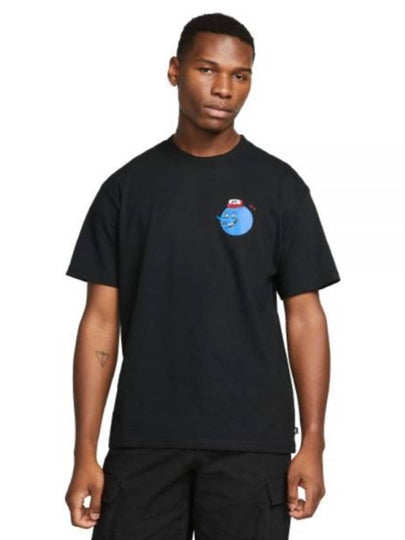 SB Globe Guy Short Sleeves T Shirt Black - NIKE - BALAAN 2