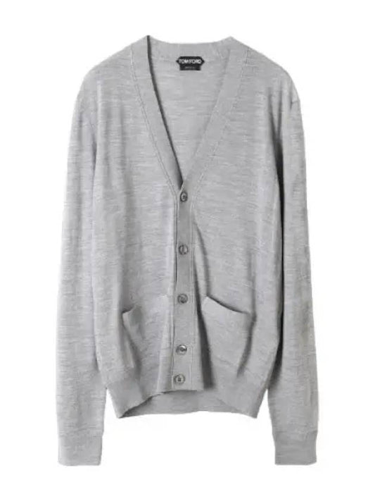 V neck wool cardigan men - TOM FORD - BALAAN 1