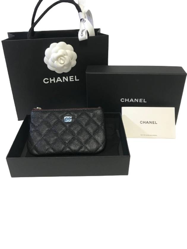 Classic mini pouch clutch silver A82365 - CHANEL - BALAAN 7