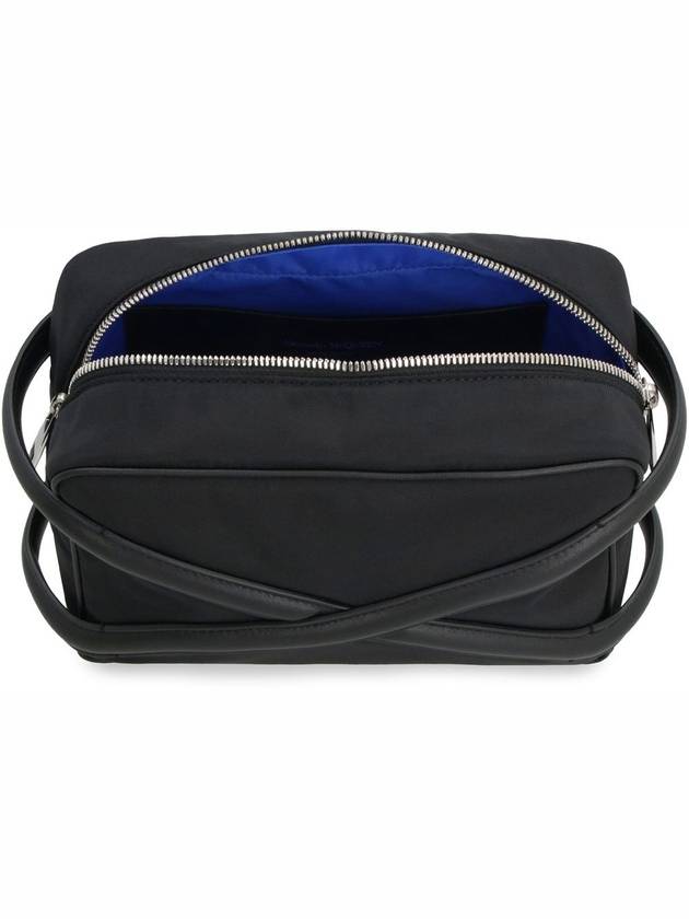 Harness Nylon Cross Bag Black - ALEXANDER MCQUEEN - BALAAN 7