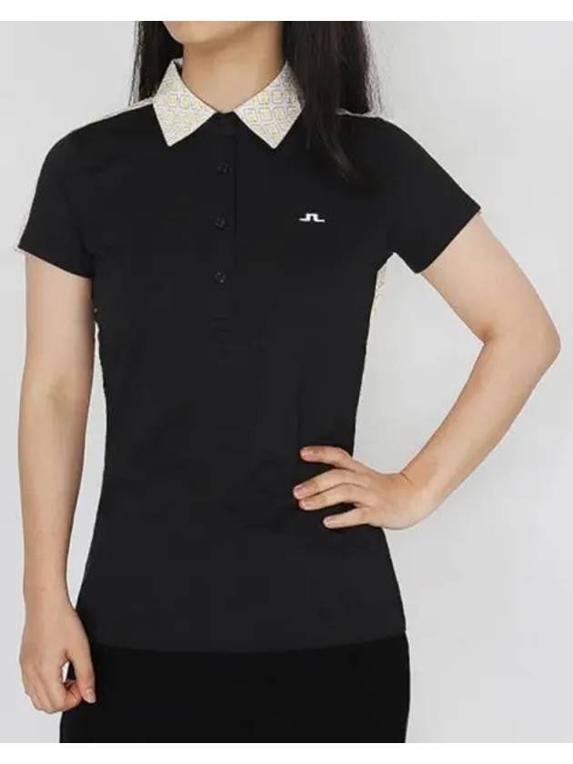 Golf women s short sleeved t shirt polo collar GWJ068189999 Domestic product - J.LINDEBERG - BALAAN 1