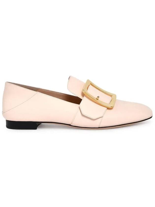 Gold Buckle Loafers Pink - BALLY - BALAAN 1