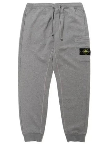 Garment Dying Badge Cargo Jogger Pants Regular Fit Training - STONE ISLAND - BALAAN 1