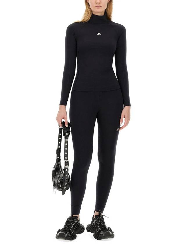 Active sports long sleeve neck polar black - BALENCIAGA - BALAAN 3