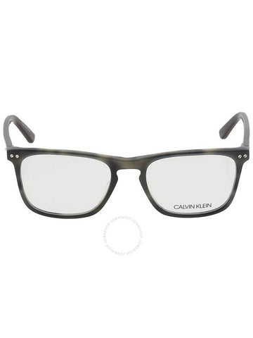 Calvin Klein Demo Square Men's Eyeglasses CK18513 007 54 - CALVIN KLEIN - BALAAN 1