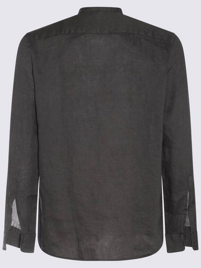 Altea Black Linen Shirt - ALTEA - BALAAN 2