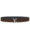 LV Line 40MM Reversible Monogram Canvas Leather Blue Brown - LOUIS VUITTON - BALAAN 1