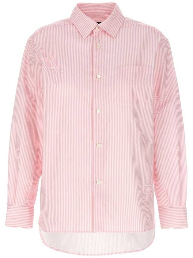 Sela Stripe Shirt Pink - A.P.C. - BALAAN 2