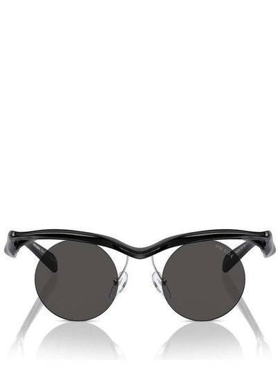 Runway Sunglasses Slate Gray Lens SPRA18E1ABF05S0C043 - PRADA - BALAAN 2