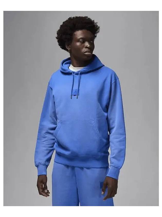 Jordan Flight Wash Fleece Pullover Hoodie Game Royal - NIKE - BALAAN 2