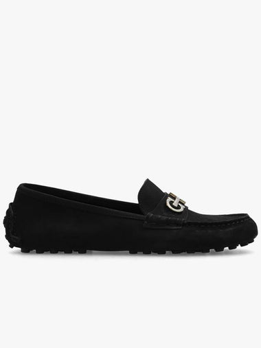 FERRAGAMO ‘Odilia’ Moccasins, Women's, Black - SALVATORE FERRAGAMO - BALAAN 1