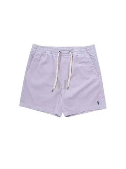 Cordyroy Prepster Shorts Purple - POLO RALPH LAUREN - BALAAN 2