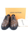 LV Black Ice Monogram Derby Shoes 6 5 255 - LOUIS VUITTON - BALAAN 2