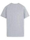 Black VPC Logo Short Sleeve T-Shirt Light Grey - A.P.C. - BALAAN 3