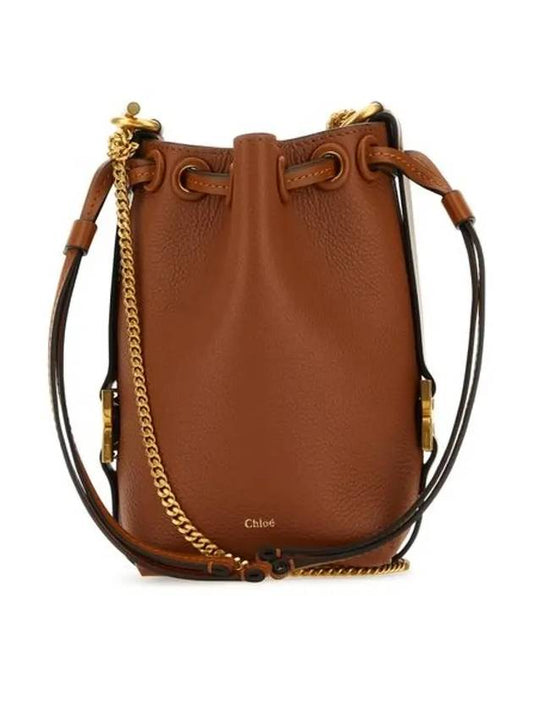 Marcie Micro Bucket Bag Brown - CHLOE - BALAAN 1