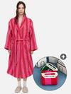 Terry Robe Pink Red - PILY PLACE - BALAAN 2