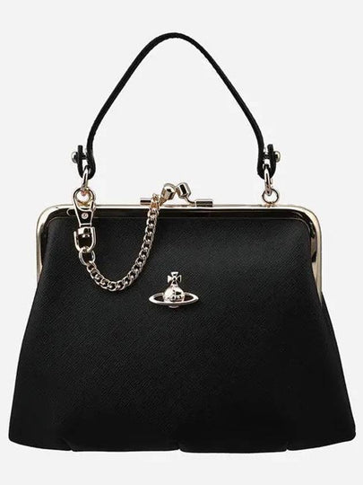 Vivienne Westwood of plaque chain link tote bag 4304007MUS000B N401 - VIVIENNE WESTWOOD - BALAAN 2