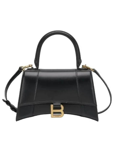 Small hour glass tote bag black - BALENCIAGA - BALAAN 1