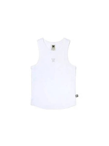 KODAK Color Eye Small Logo Sleeveless Women White - KODO - BALAAN 1