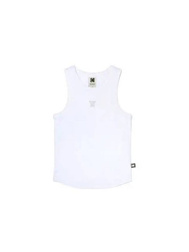 KODAK Color Eye Small Logo Sleeveless Women White - KODO - BALAAN 1