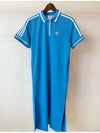 PK long dress HK5212 blue WOMENS - ADIDAS - BALAAN 7