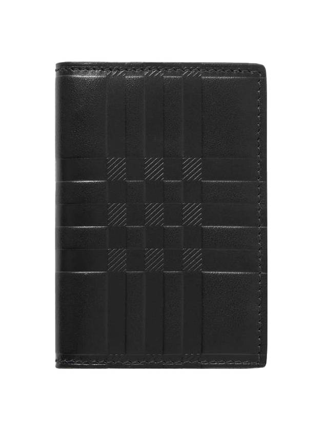 Bifold Card Wallet Black - BURBERRY - BALAAN 1