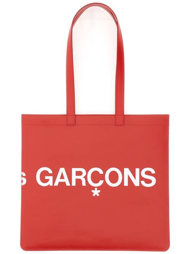 23 ss Big Logo Tote Bag Bag SA9001HLRED B0040299290 - COMME DES GARCONS WALLET - BALAAN 4