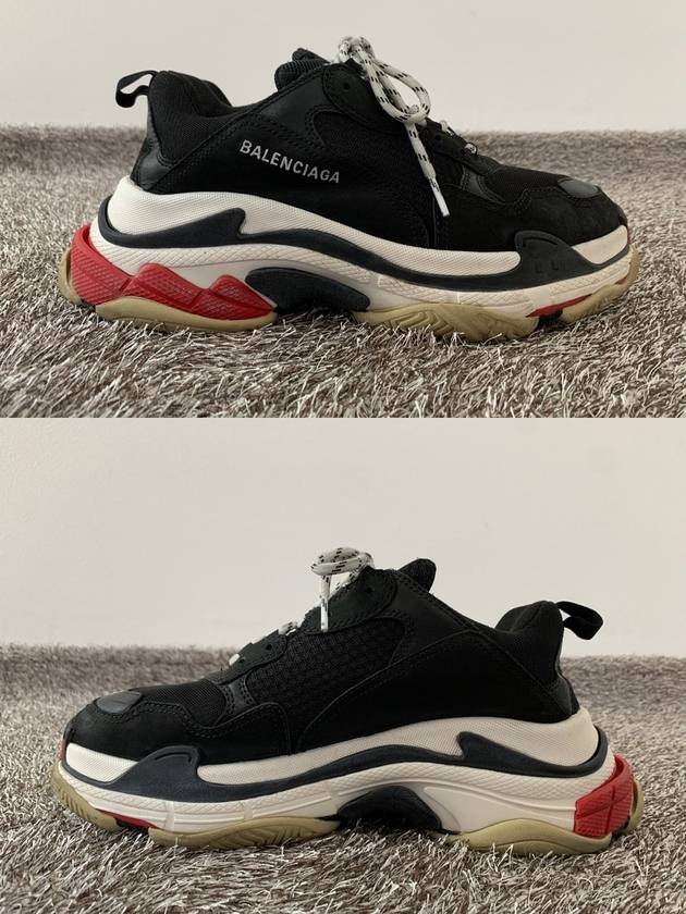 Triple S Multi Bread Black Red 43 280 - BALENCIAGA - BALAAN 4