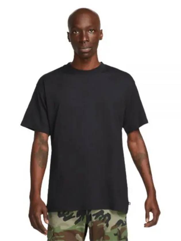 SB Skate Short Sleeve T-Shirt Black - NIKE - BALAAN 2