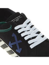 Men's Vulcanized Low-Top Sneakers Black - OFF WHITE - BALAAN 9