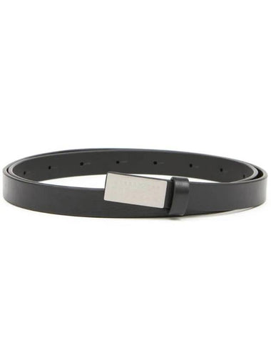 Spare Parts Leather Belt Black - MAISON MARGIELA - BALAAN 1