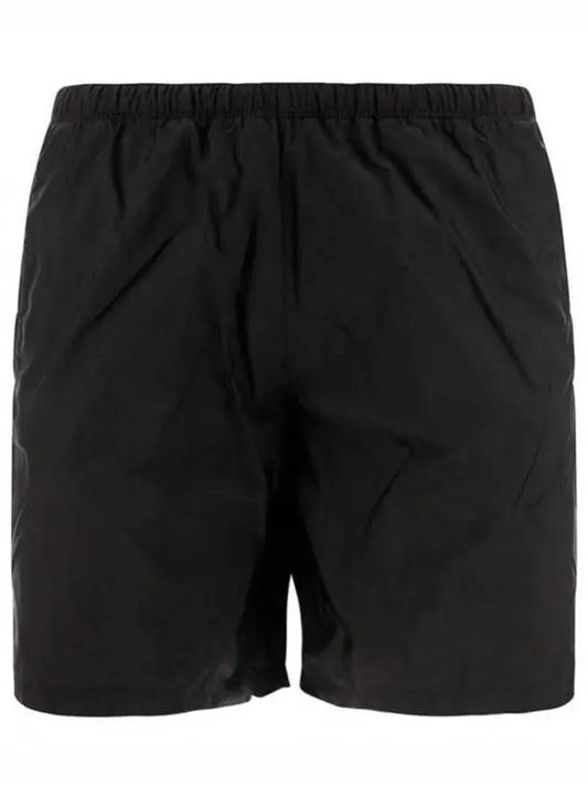 Logo Patch Re-Nylon Swim Shorts Black - PRADA - BALAAN 2