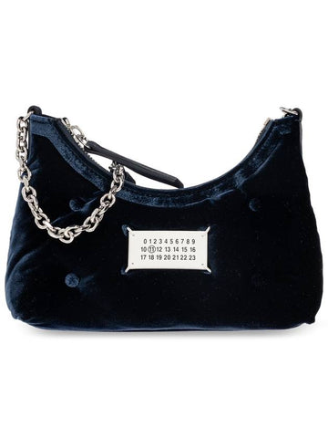 Maison Margiela Shoulder Bag Glam Slam Micro, Men's, Navy Blue - MAISON MARGIELA - BALAAN 1