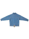 GLIDING WING COATING DENIM JACKET LIGHT BLUE - KAEISS - BALAAN 6