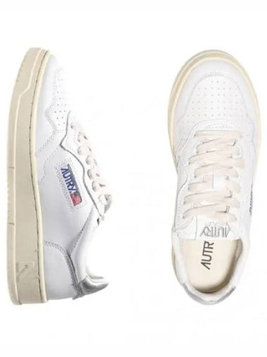 Medalist Raw Leather Sneakers - AUTRY - BALAAN 1