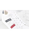 Three Stripes Logo Sneakers White 44 290 - MONCLER - BALAAN 7