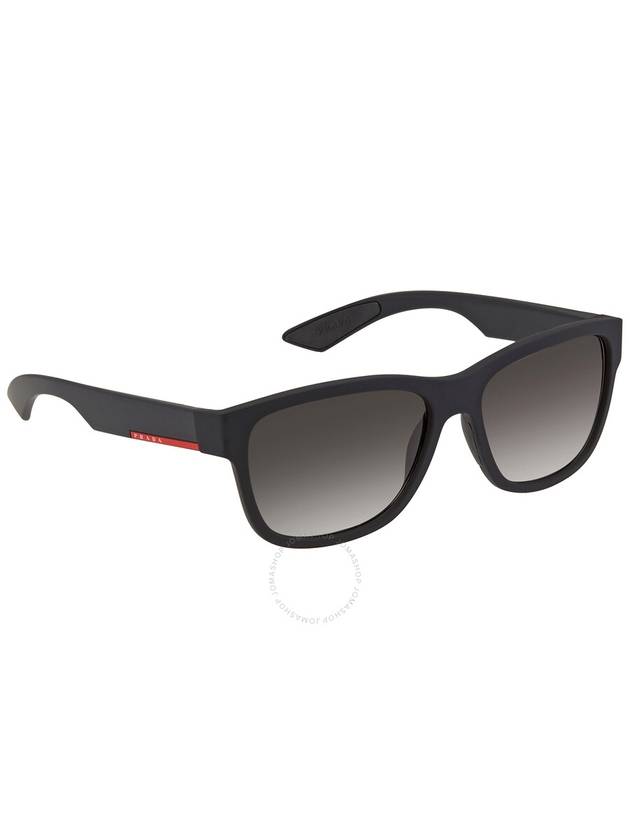 Prada Linea Rossa Grey Gradient Rectangular Men's Sunglasses PS 03QS DG00A7 57 - PRADA - BALAAN 3