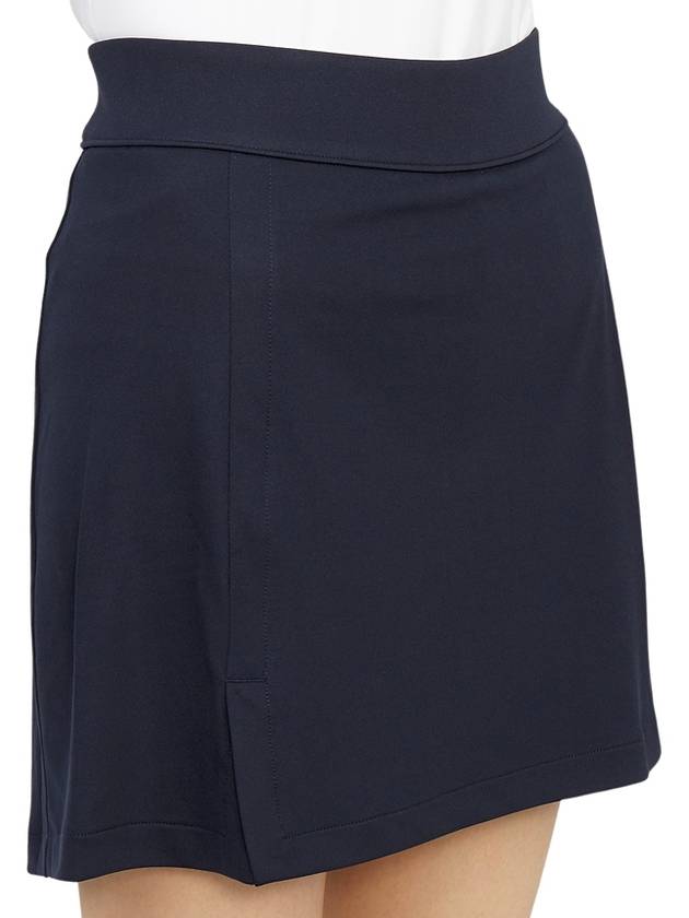 Women's Amelie Mid Golf Skirt Navy - J.LINDEBERG - BALAAN 10