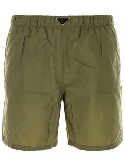 Re-Nylon Swim Shorts Green - PRADA - BALAAN 2