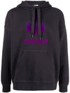 Miley Logo Hoodie Faded Night - ISABEL MARANT - BALAAN 1