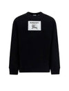 Prorsum Label Sweatshirt Black - BURBERRY - BALAAN 2