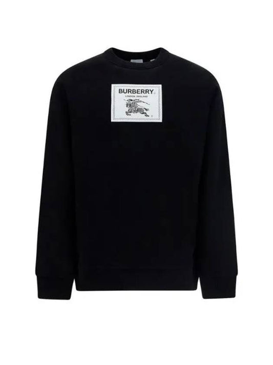 Prorsum Label Sweatshirt Black - BURBERRY - BALAAN 2