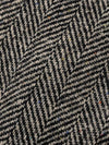 Wool Homespun Herringbone Cardigan Black - UJBECOMING - BALAAN 5