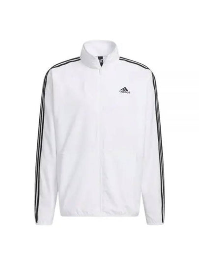 3S Regular Fit Light Woven Track Jacket White - ADIDAS - BALAAN 2