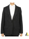 Women's CHARLYNE Wool Blazer Black - ISABEL MARANT - BALAAN 2