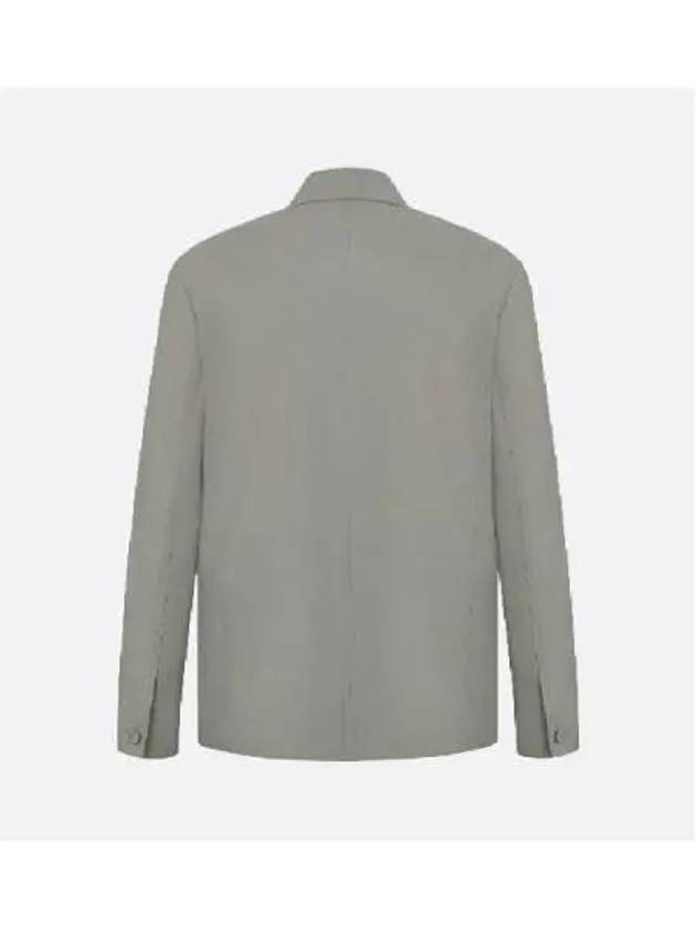 Workwear Blazer Jacket Grey - DIOR - BALAAN 3