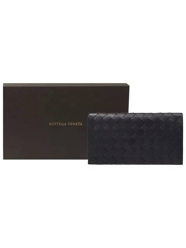 Intrecciato Long Wallet Black - BOTTEGA VENETA - BALAAN 6